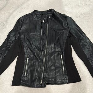 A.n.a. Women's Black Leather Jacket